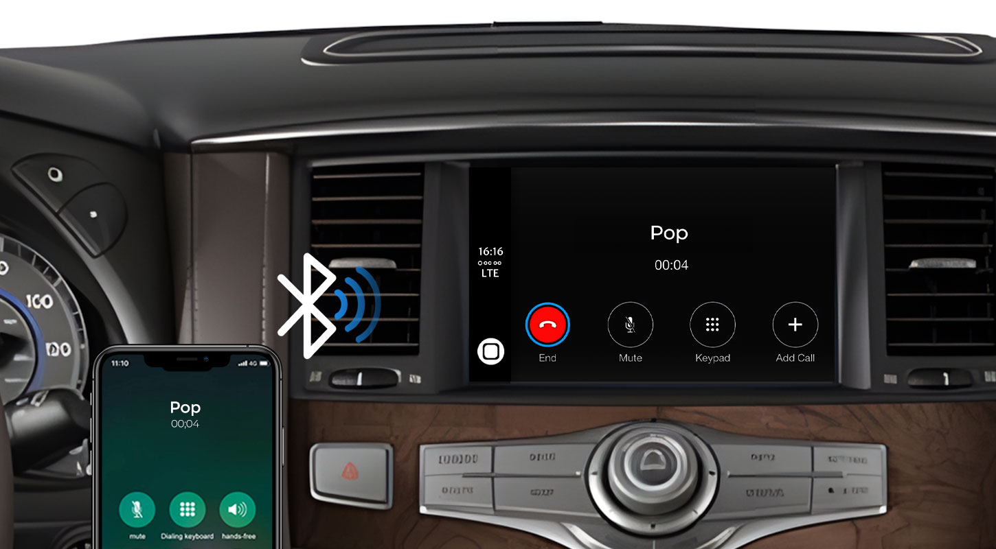 Original System Adapter Wireless CarPlay Android Auto Interface For Infiniti Car