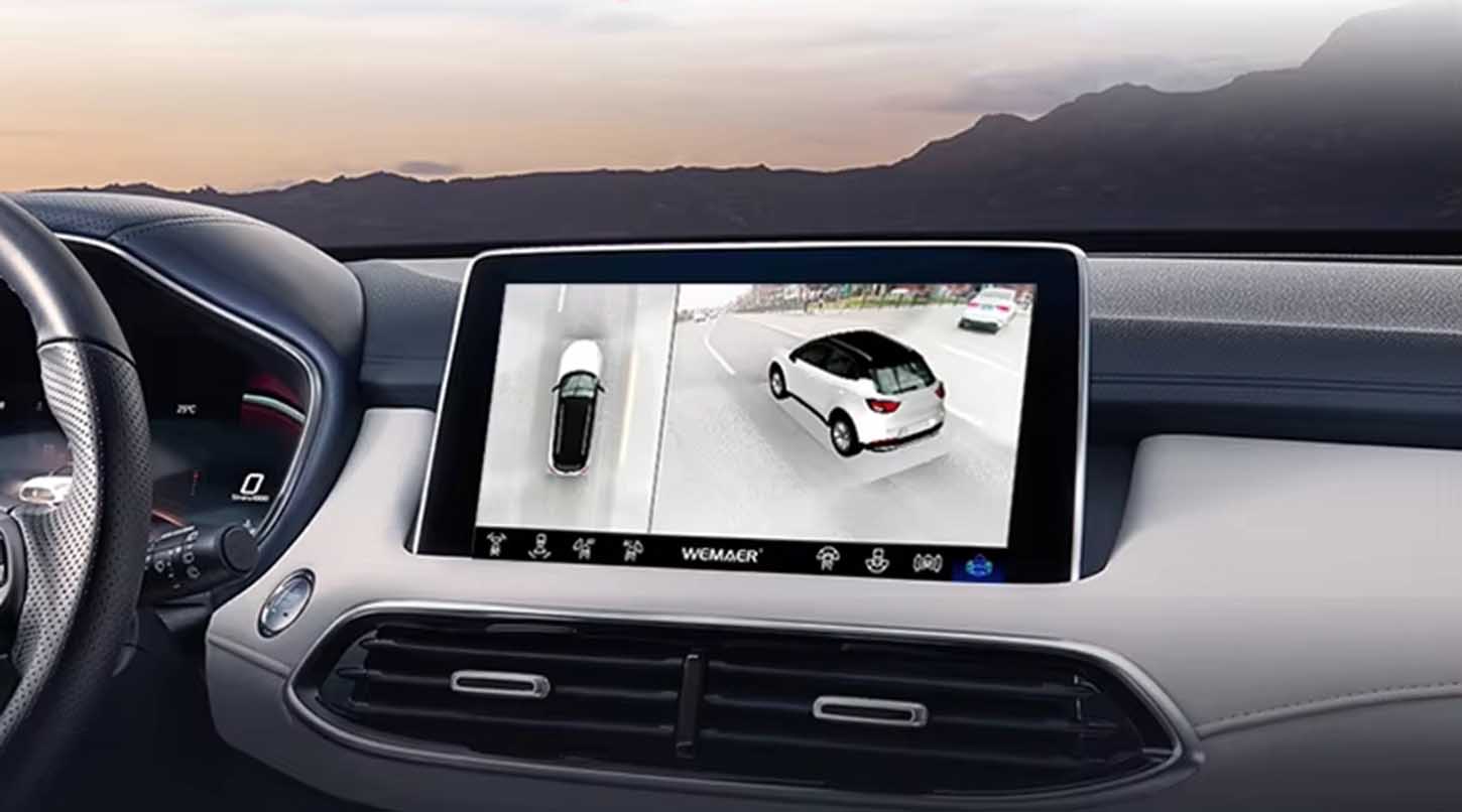 360 Degree Camera Side View System