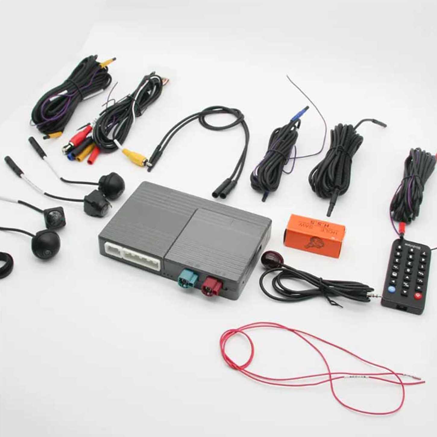 Customizable 360 view camera system for car
