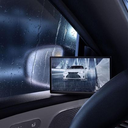 Digital Side View Mirror CarPlaymera System with Dual in-car Monitor
